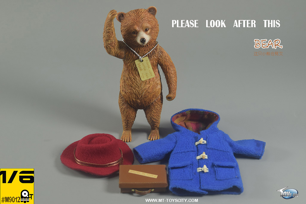 TC-M9012 - NEW PRODUCT: ToysCity New: 1/6 "Please take care of this bear" - Peruvian bear suit (head, limbs moveable) 1225