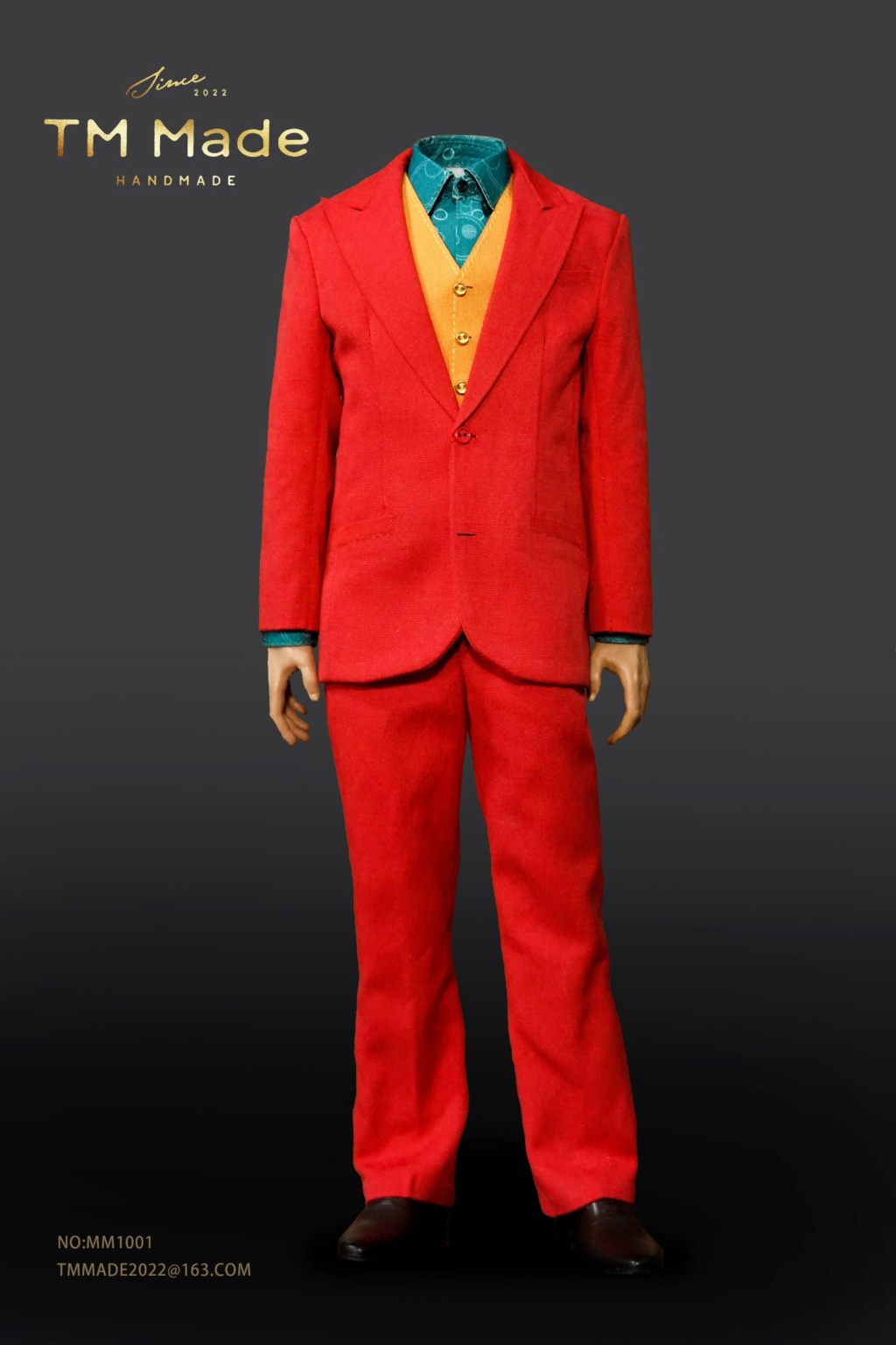 Accessory - NEW PRODUCT: TM MADE MM1001 - 1/6 Scale Red Suit Set (Joker) 12251910