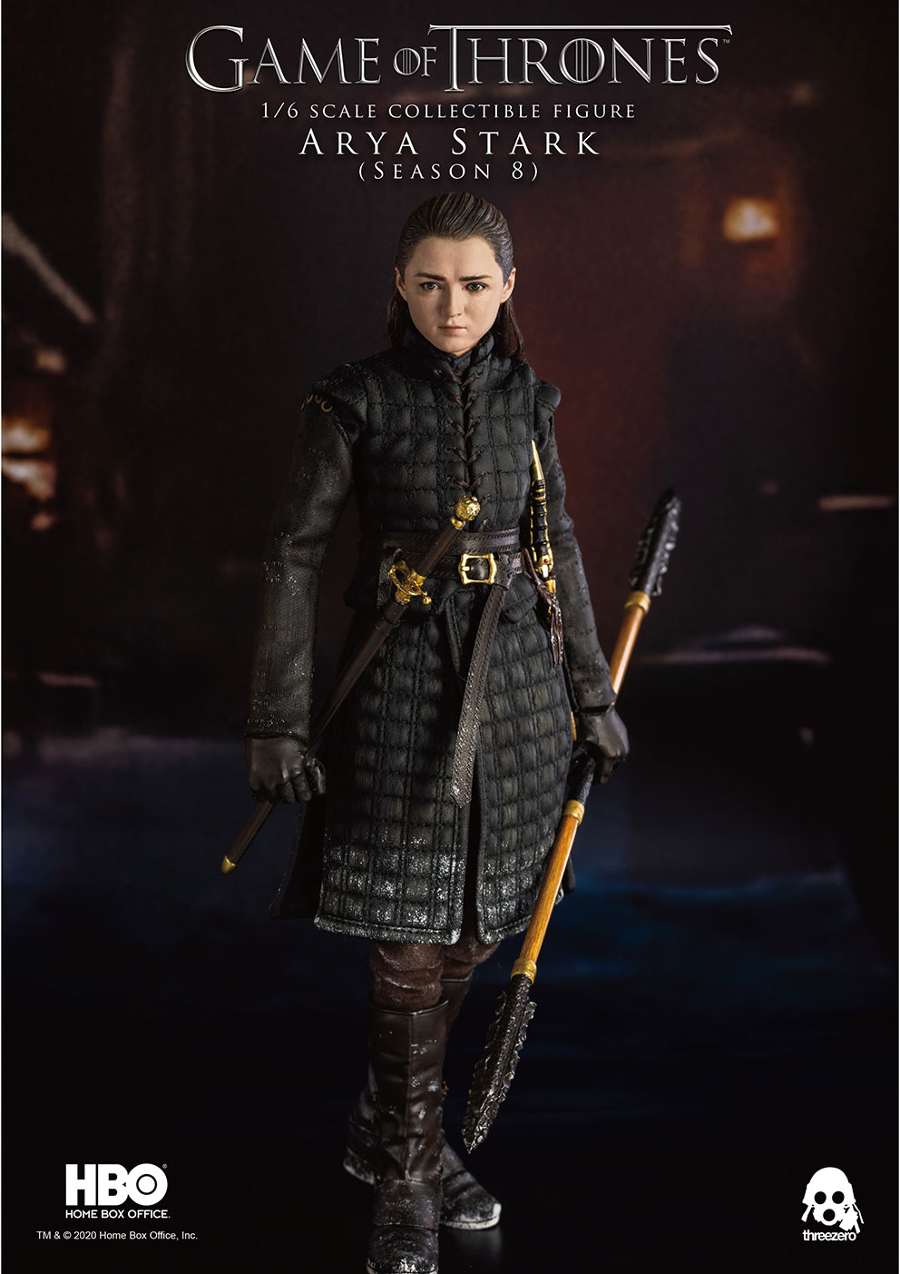 AryaStark - NEW PRODUCT: ThreeZero: Game of Thrones – 1/6 Arya Stark (Season 8) 12275