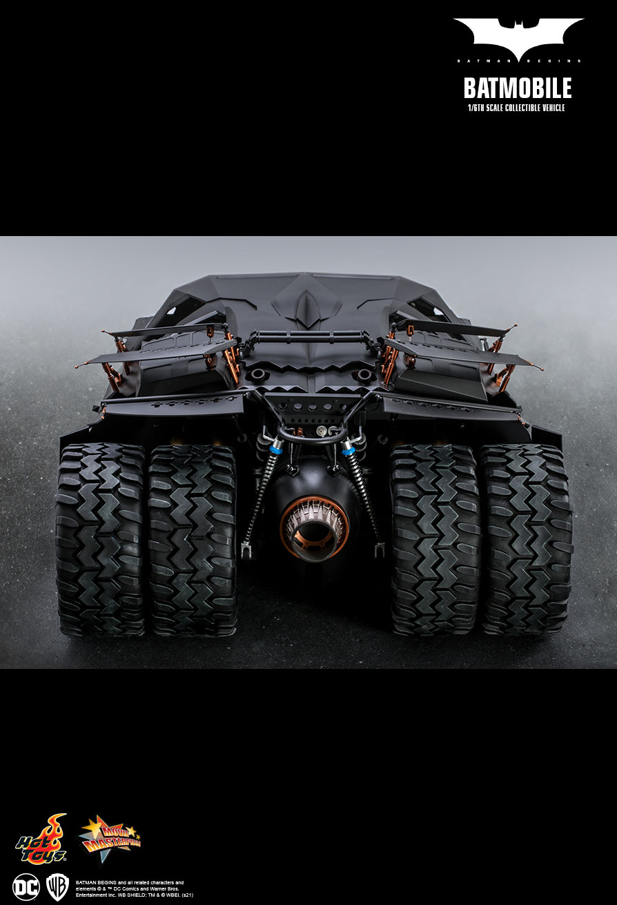 HotToys - NEW PRODUCT: HOT TOYS: BATMAN BEGINS BATMOBILE 1/6TH SCALE COLLECTIBLE VEHICLE 12309