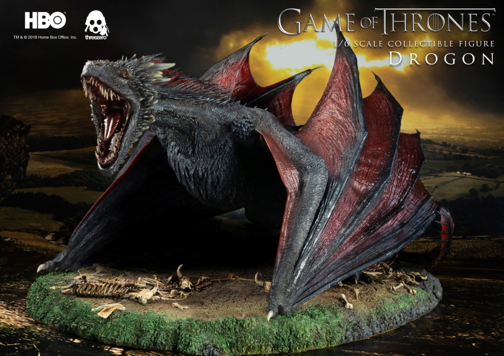 ThreeZero - NEW PRODUCT: Threezero New: 1/6 "Game Of Thrones / Game of Thrones" - Drogon / Dragon 12310110