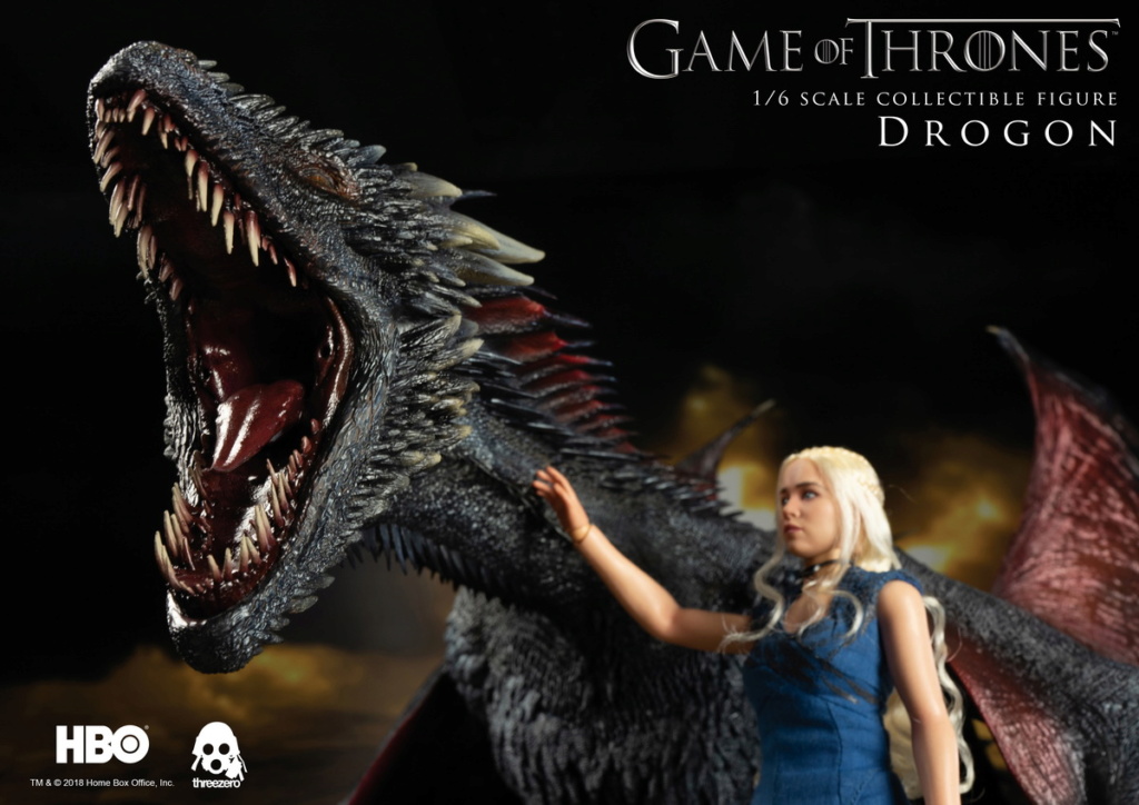 Diorama - NEW PRODUCT: Threezero New: 1/6 "Game Of Thrones / Game of Thrones" - Drogon / Dragon 12311010