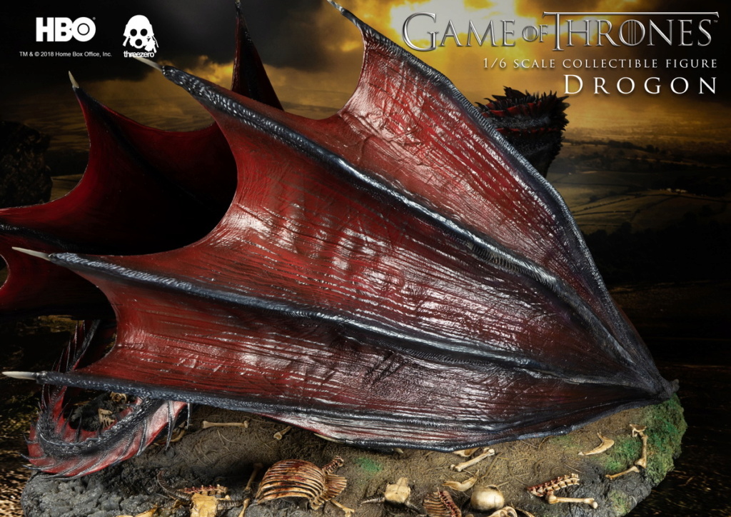 gameofthrones - NEW PRODUCT: Threezero New: 1/6 "Game Of Thrones / Game of Thrones" - Drogon / Dragon 12312710