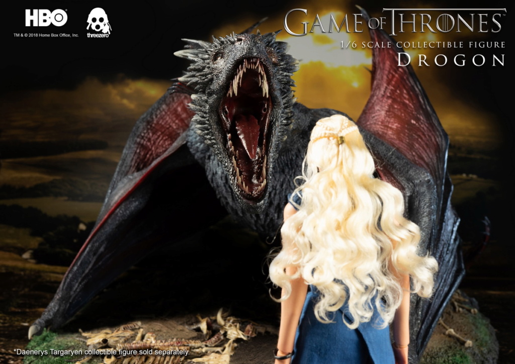 NEW PRODUCT: Threezero New: 1/6 "Game Of Thrones / Game of Thrones" - Drogon / Dragon 12313110