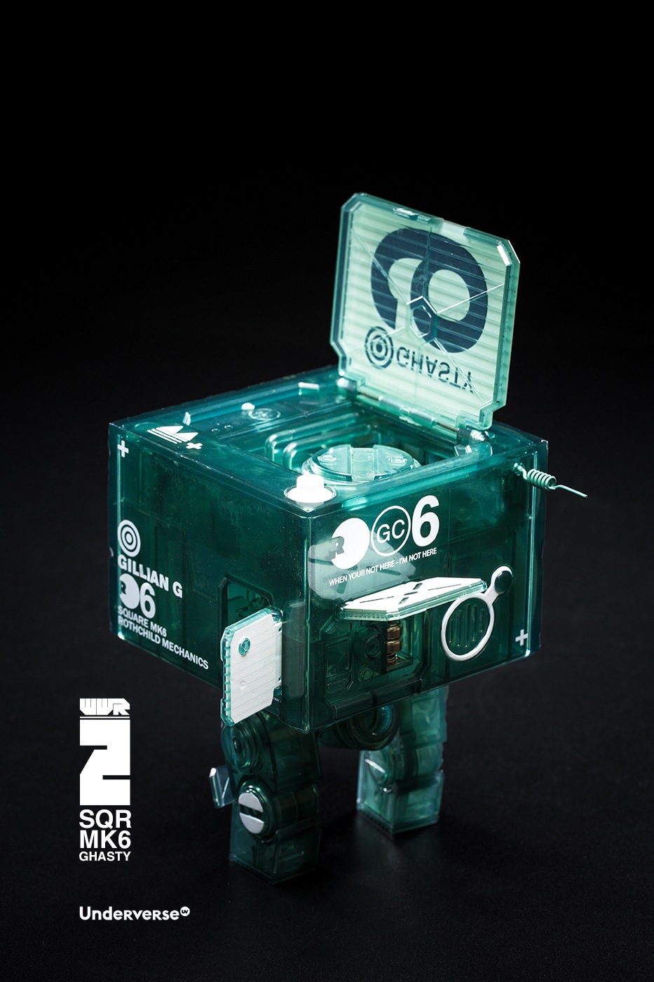 WorldWar - NEW PRODUCT: Underverse: 1/6 World War Robot 2-Transparent Small Square SQUARE MK6-GHASTY Ghost G6 12331010