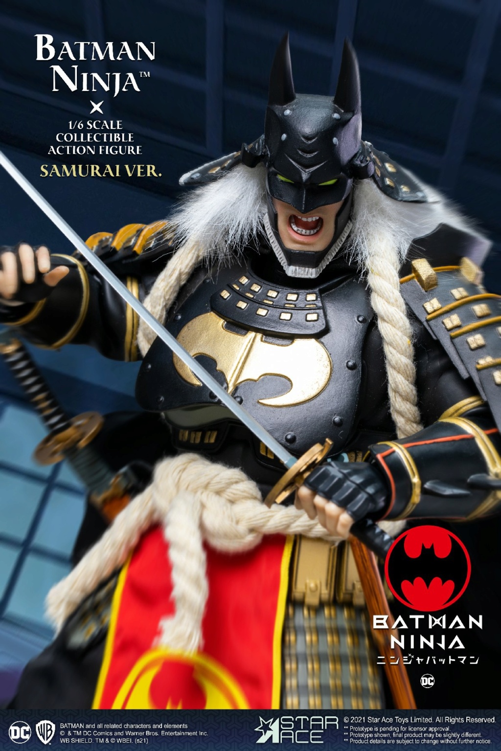 SamuraiEdition - NEW PRODUCT: Star Ace Toys: 1/6 "Batman Ninja"-BATMAN Batman 2.0 Samurai Edition/Deluxe Edition/Horse 12370510