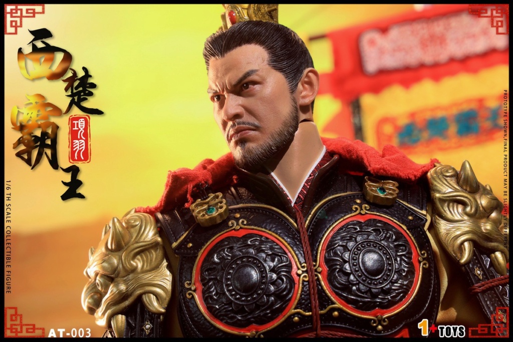 XiangYu - NEW PRODUCT: 1+TOYS: 1/6 Xi Chu Bawang - Xiang Yu Action Figure (Black Gold Edition/Black Copper Edition/Luxury Edition) (#AT-003) 12393811
