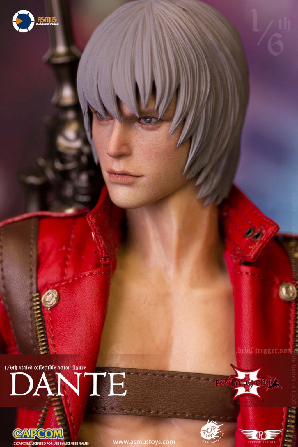 NEW PRODUCT: Asmus Collectibles: 1/6 Devil May Cry 3 - DANTE/Dante Upgrade Pack (DMC300V2UP) 12405210