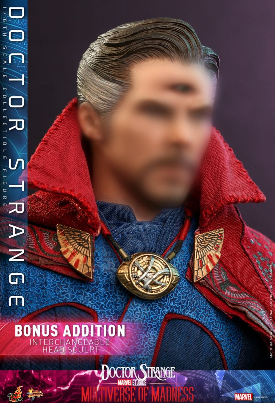 NEW PRODUCT: HOT TOYS: DOCTOR STRANGE IN THE MULTIVERSE OF MADNESS DOCTOR STRANGE 1/6TH SCALE COLLECTIBLE FIGURE 12428