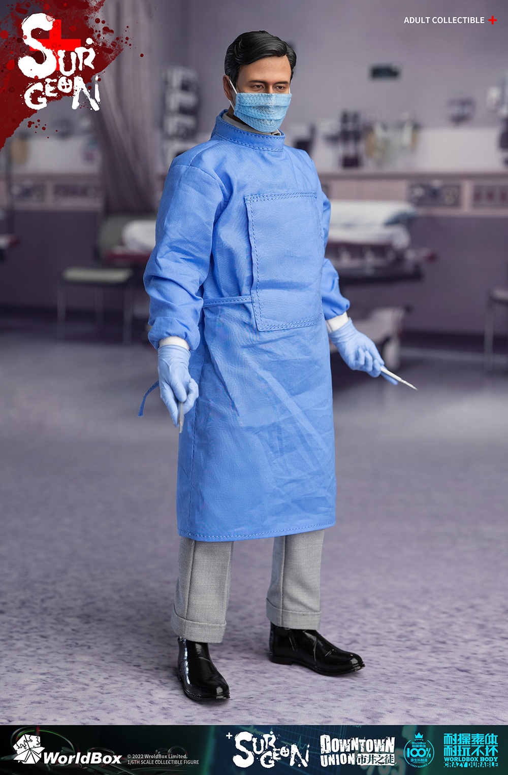 NEW PRODUCT: Worldbox: AT039 1/6 Scale Downtown Union: The Surgeon 12442810