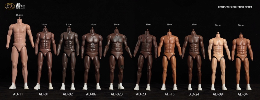 ADPrimeBody - NEW PRODUCT: AD Prime Body:1/6 Male Gelatin Body【True Height 1.7m-2.3m, Total 19 Models Optional】 12452712