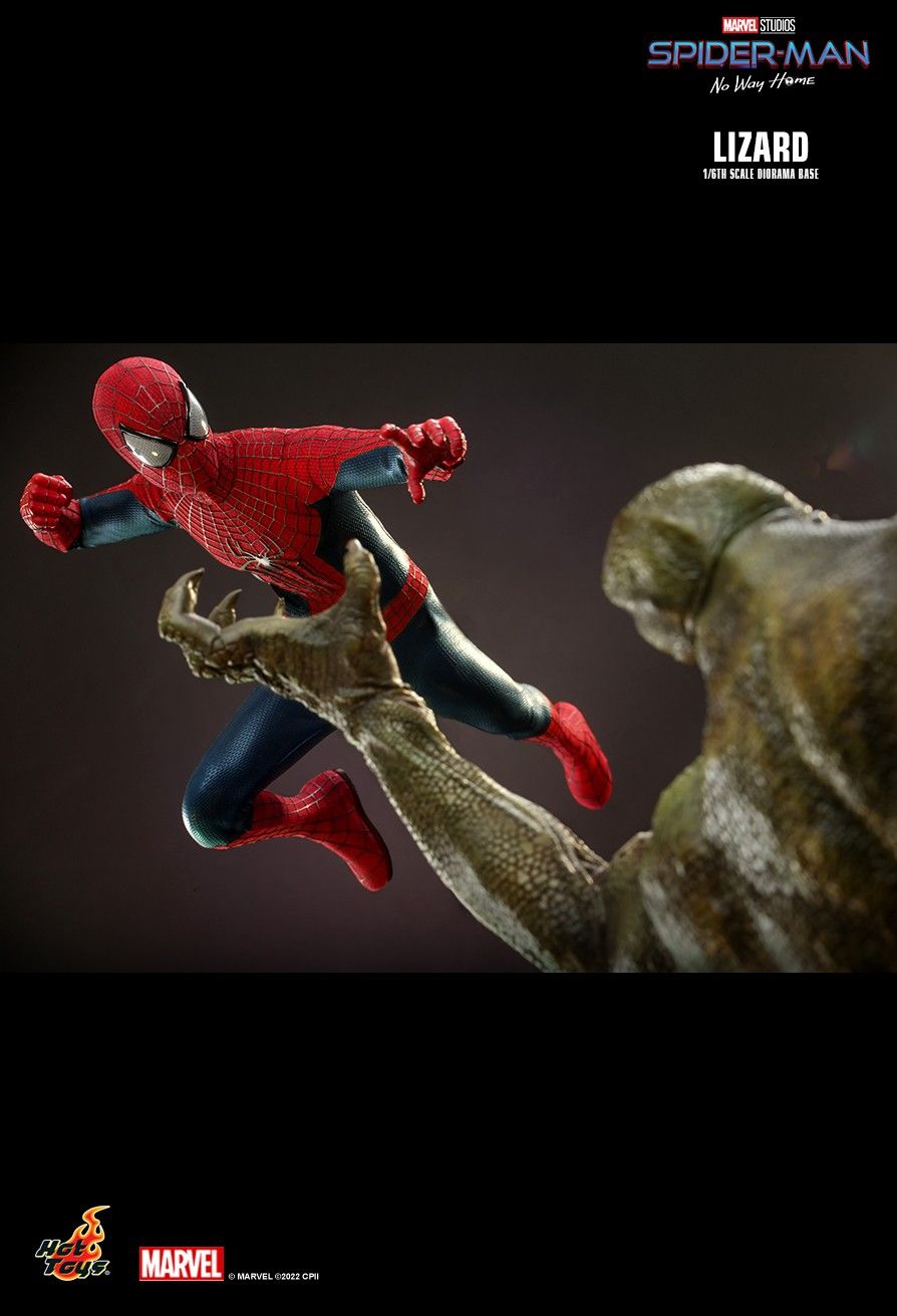 accessory - NEW PRODUCT: HOT TOYS: SPIDER-MAN: NO WAY HOME LIZARD 1/6TH SCALE DIORAMA BASE 12453