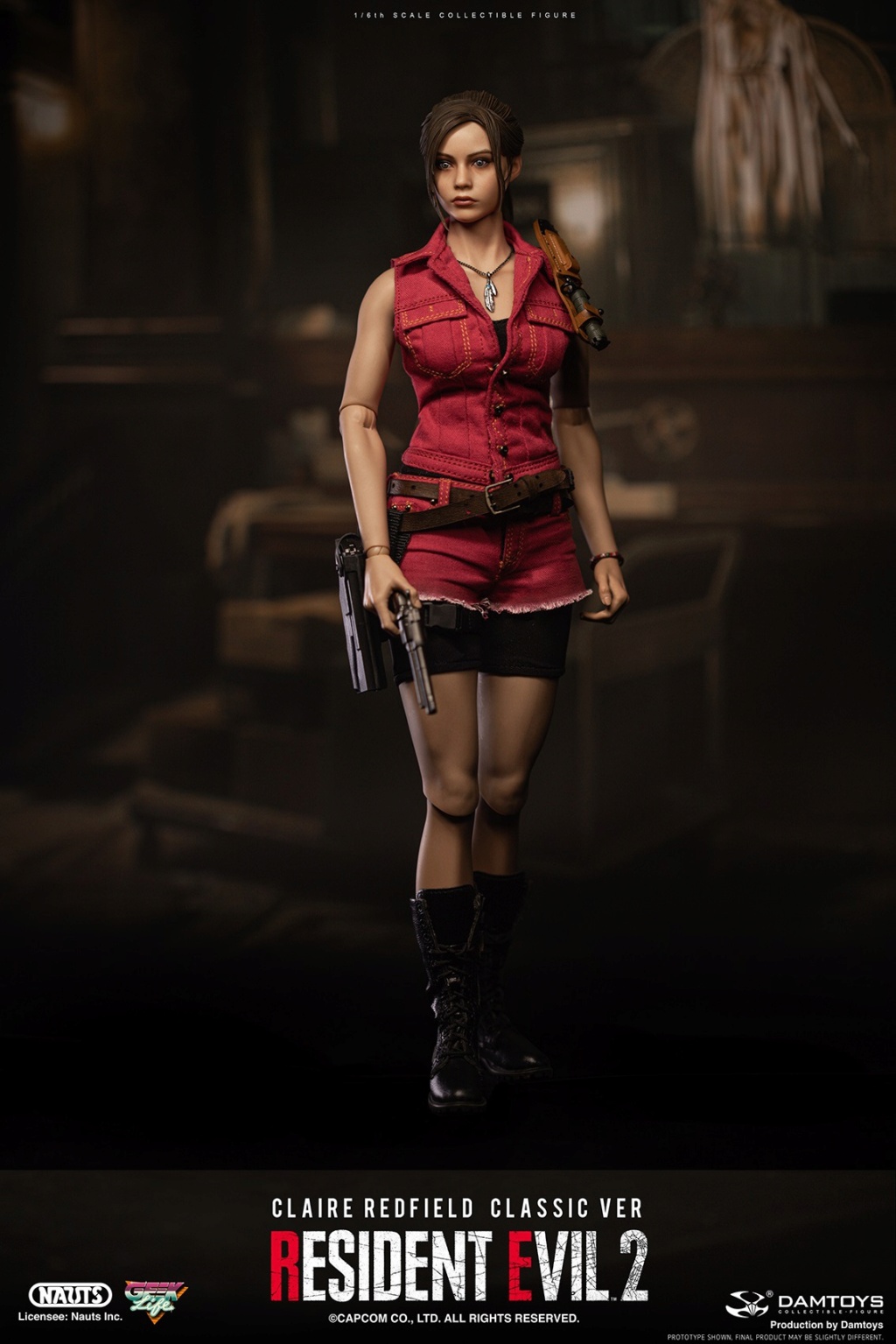 Capcom - NEW PRODUCT: DAMTOYS: 1/6 Resident Evil 2 - Claire Redfield [Classic Edition] #DMS038 12462510