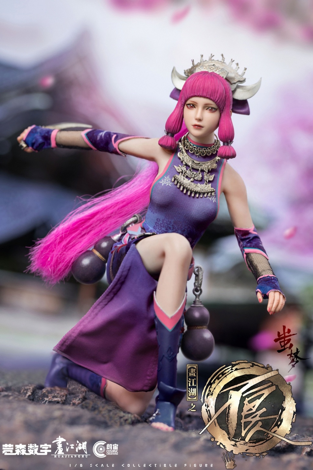 female - NEW PRODUCT: Cosmic Studio: 1/6 Painting of Bad People in Jianghu - Chi Meng Action Figure (CS9101) 12484310