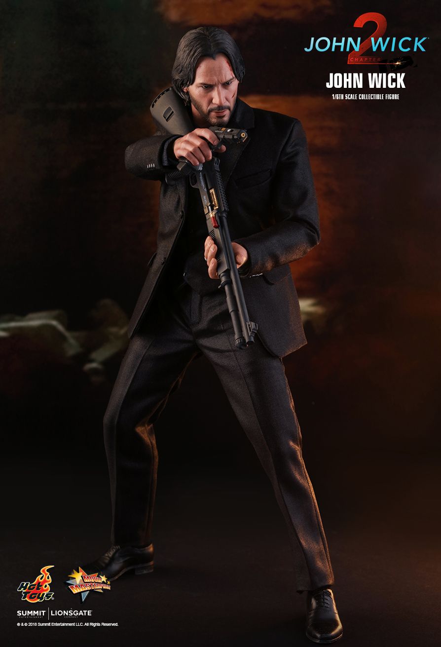 NEW PRODUCT: HOT TOYS: JOHN WICK: CHAPTER 2 JOHN WICK® 1/6TH SCALE COLLECTIBLE FIGURE 125