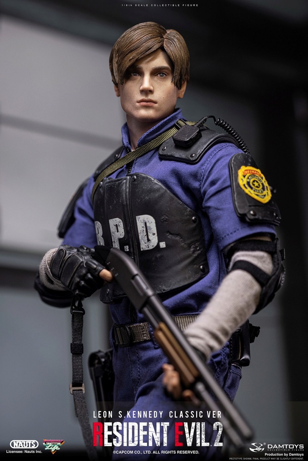 NEW PRODUCT: DAMTOYS: 1/6 Resident Evil 2 - Leon. S. Kennedy/LEON S [Classic Edition] #DMS037 12500311