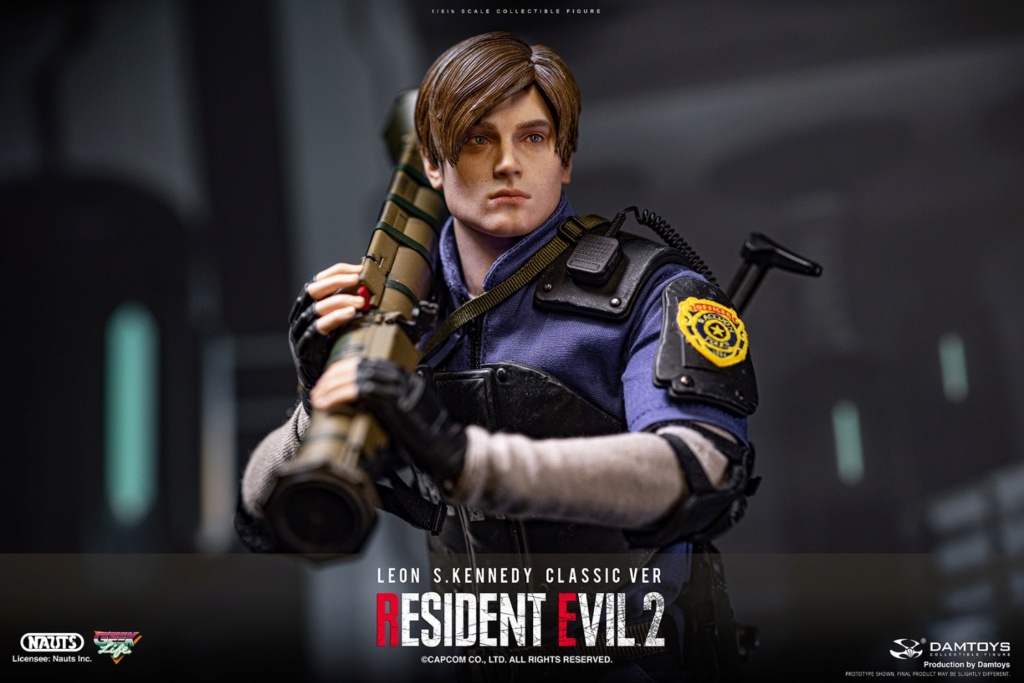 horror - NEW PRODUCT: DAMTOYS: 1/6 Resident Evil 2 - Leon. S. Kennedy/LEON S [Classic Edition] #DMS037 12501411