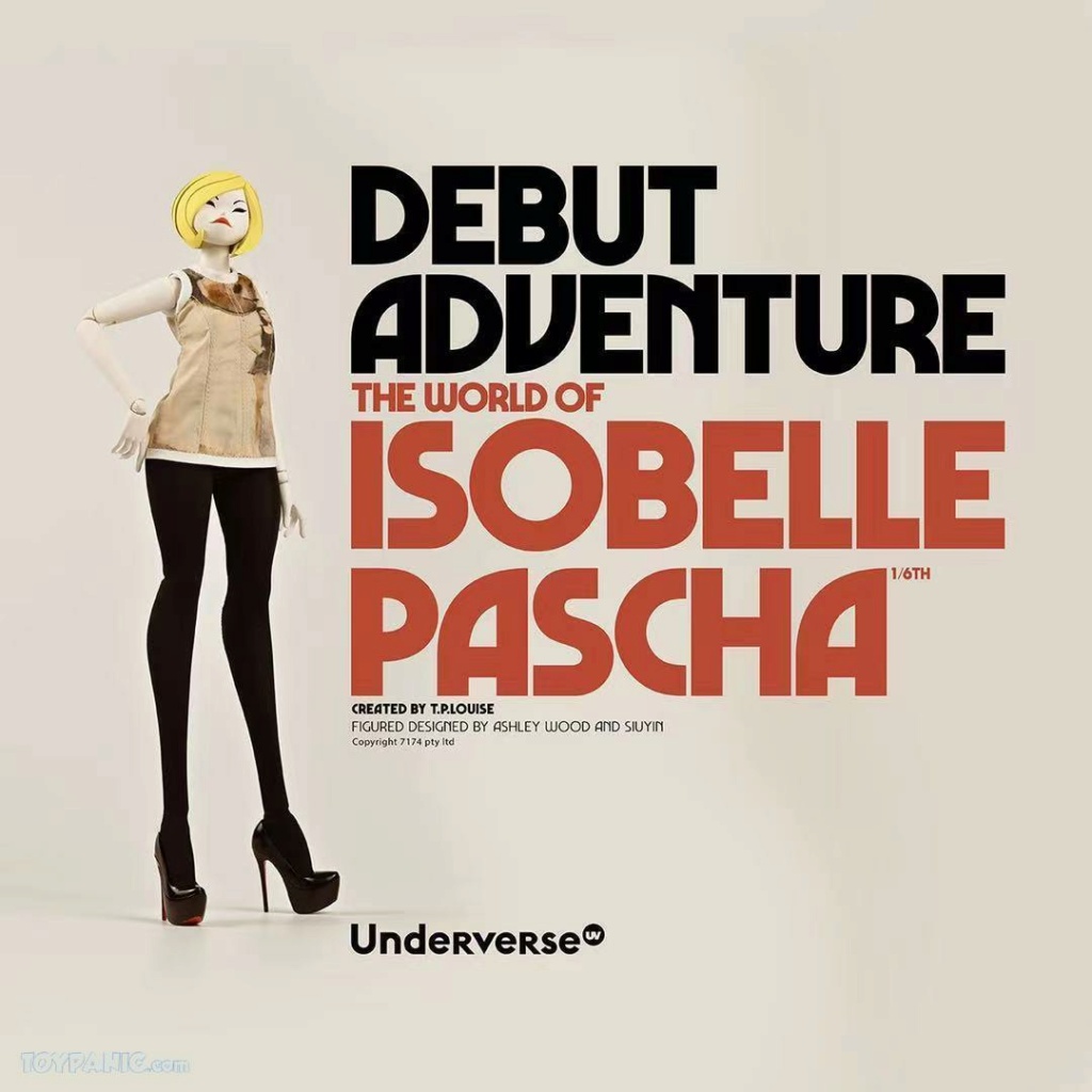 AshleyWood - NEW PRODUCT: UV UnderVerse: 1/6 scale Debut Adventure Isobelle Pascha Collectible Figure 12620211