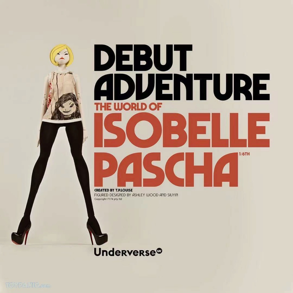 DebutAdventure - NEW PRODUCT: UV UnderVerse: 1/6 scale Debut Adventure Isobelle Pascha Collectible Figure 12620219