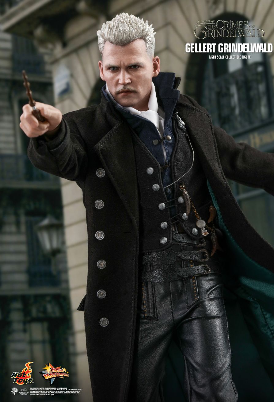 NEW PRODUCT: HOT TOYS: FANTASTIC BEASTS: THE CRIMES OF GRINDELWALD GELLERT GRINDELWALD 1/6TH SCALE COLLECTIBLE FIGURE 1275
