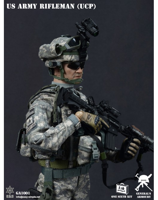 ModernMilitary - NEW PRODUCT: General's Armoury: GA1001 1/6 Scale US ARMY Rifleman (UCP) 13-52818