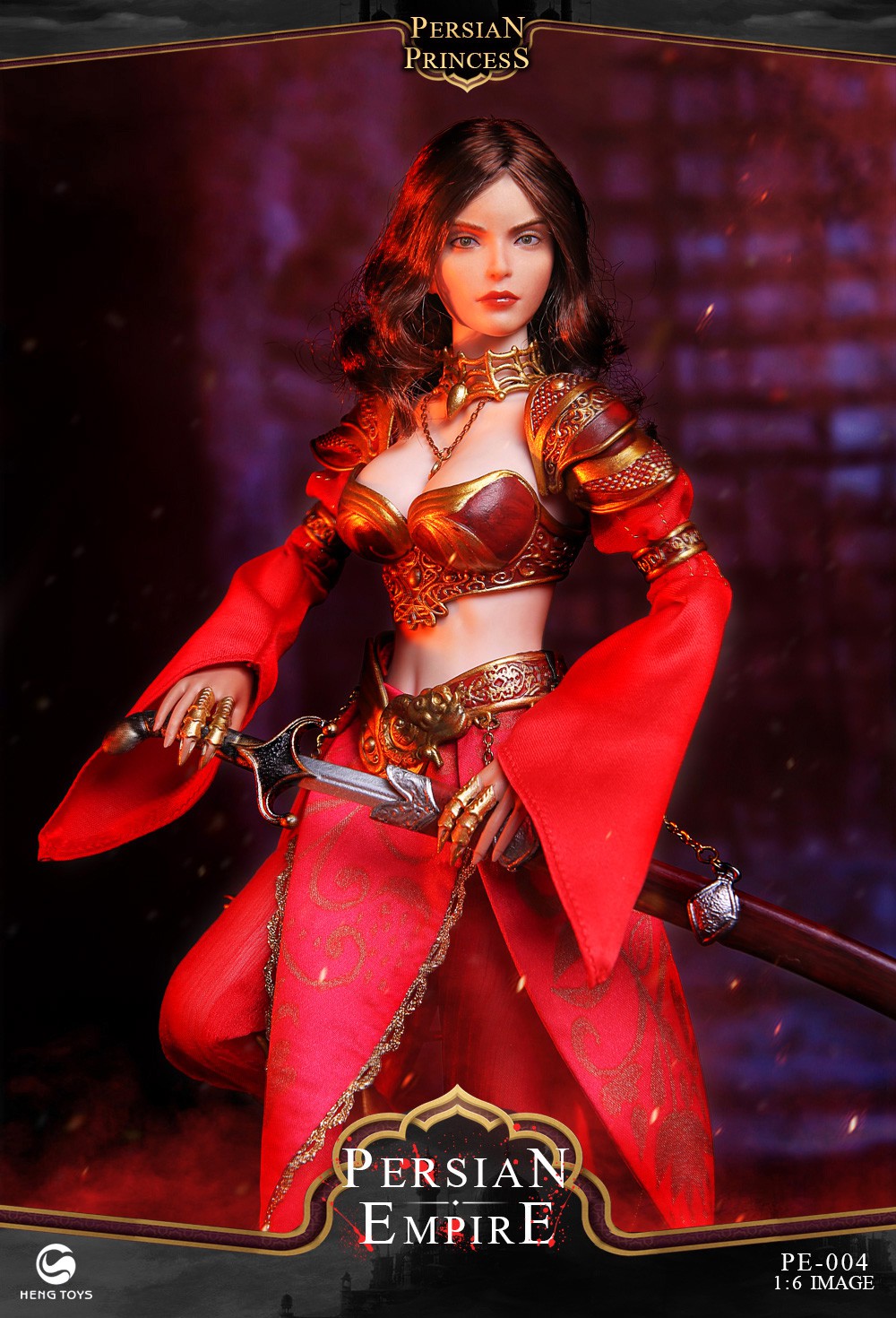 Fantasy - NEW PRODUCT: HENG TOYS: 1/6 Persian Empire Series-Persian Princess Action Figure (#PE-004) 13030710