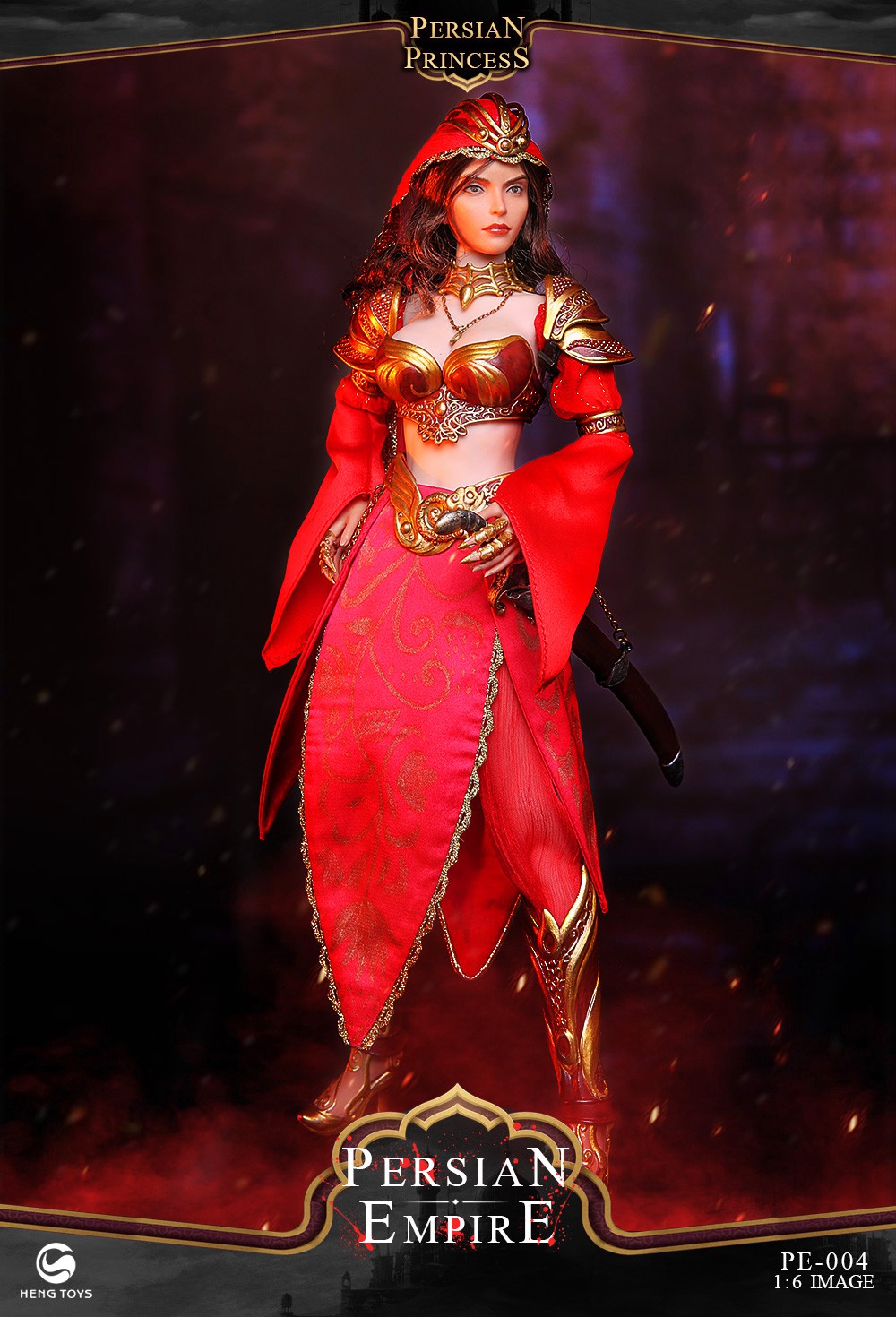 princess - NEW PRODUCT: HENG TOYS: 1/6 Persian Empire Series-Persian Princess Action Figure (#PE-004) 13032610