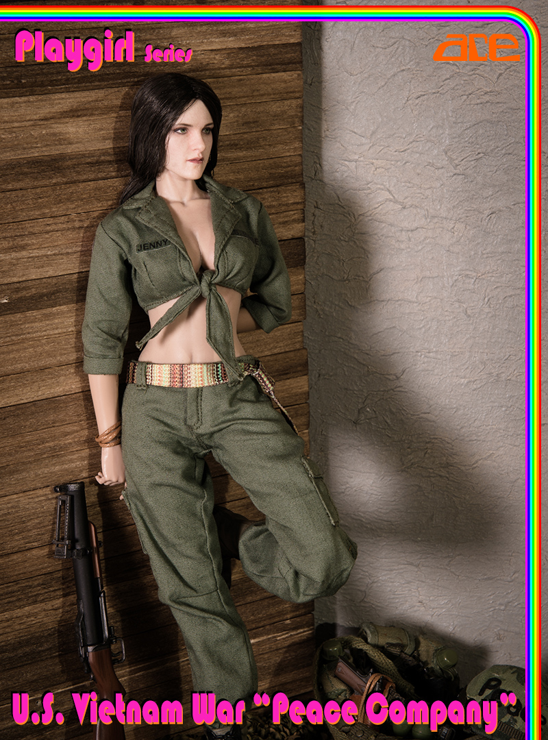 female - NEW PRODUCT: ACE: Playgirl Series 13034 U.S. Vietnam War "Peace Company" 13034112