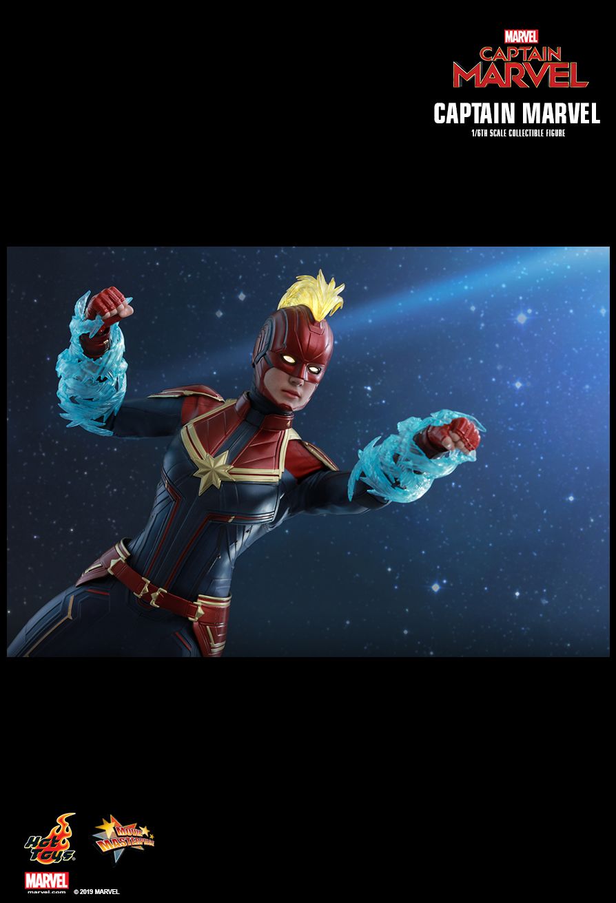 CaptainMarvel - NEW PRODUCT: HOT TOYS: CAPTAIN MARVEL CAPTAIN MARVEL 1/6TH SCALE STANDARD & DELUXE COLLECTIBLE FIGURE 13100