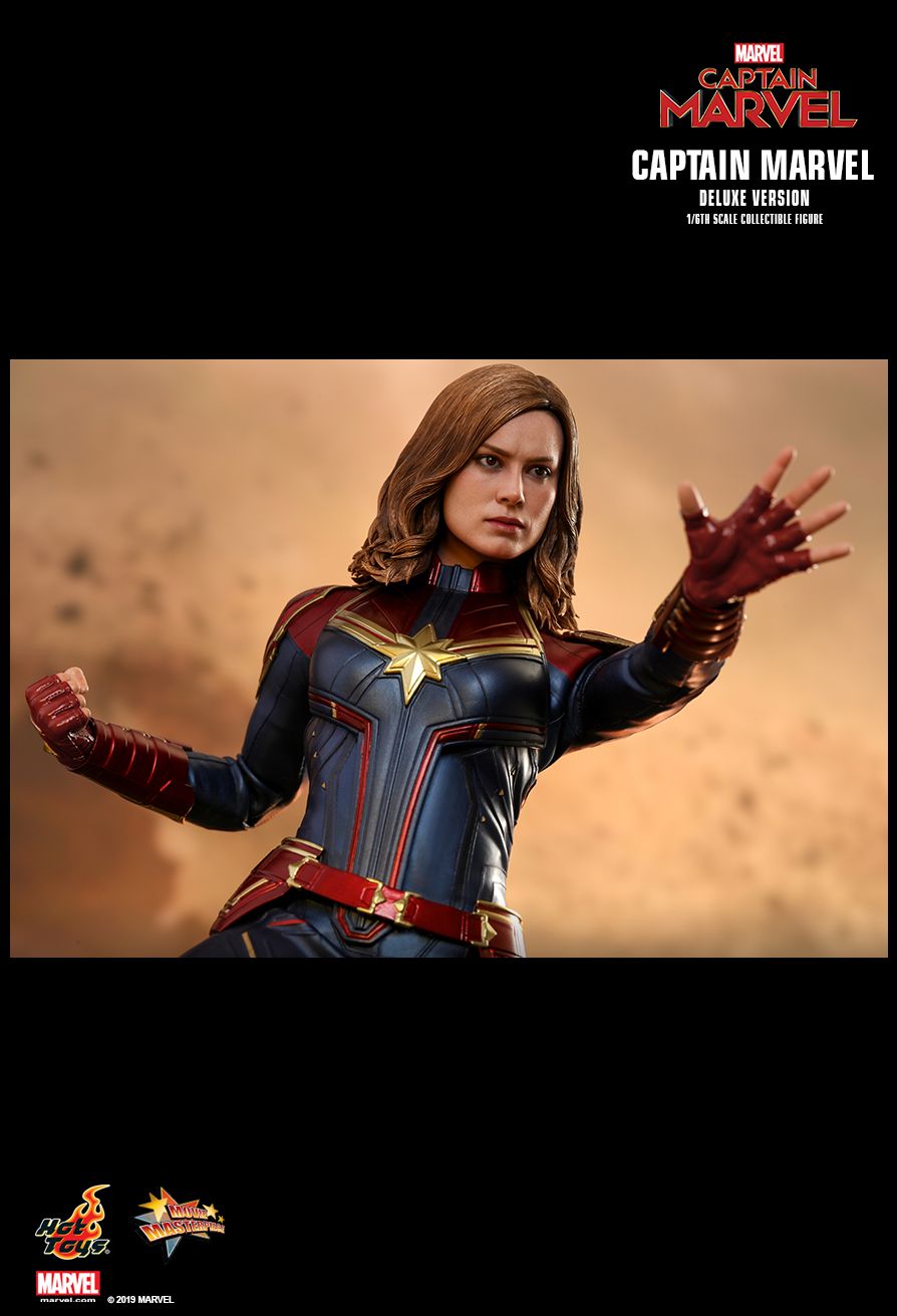 CaptainMarvel - NEW PRODUCT: HOT TOYS: CAPTAIN MARVEL CAPTAIN MARVEL 1/6TH SCALE STANDARD & DELUXE COLLECTIBLE FIGURE 13101