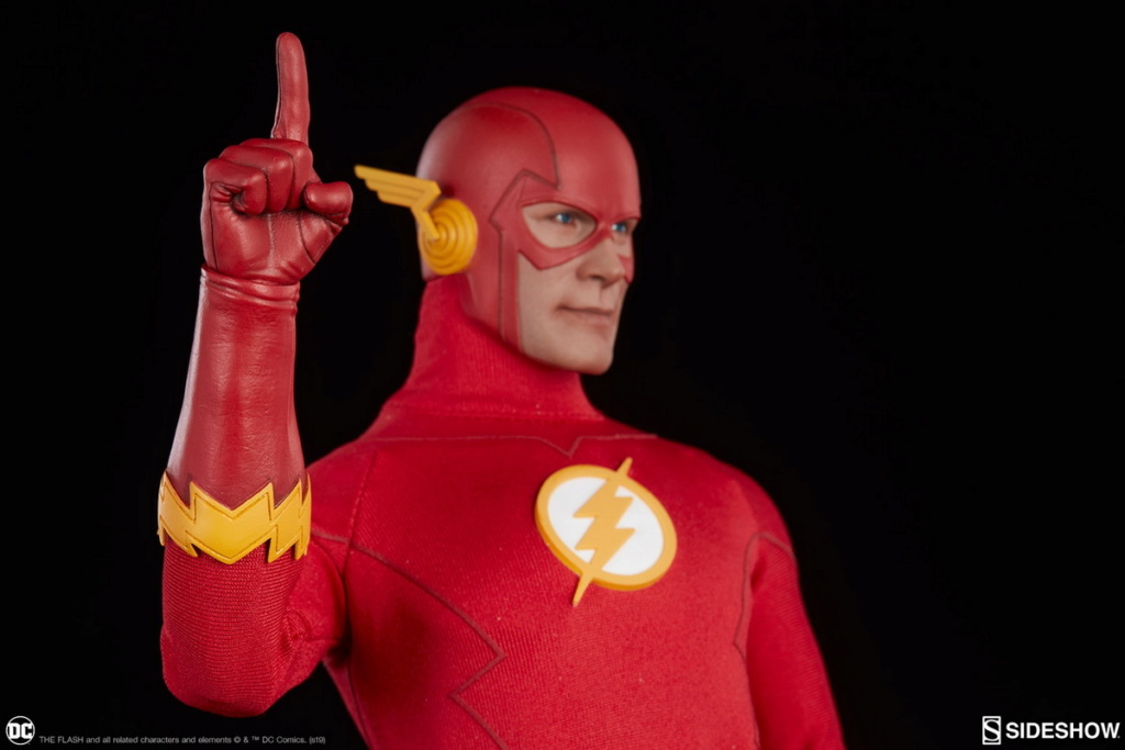 superhero - NEW PRODUCT: Sideshow: 1/6 DC Comics - The Flash/Flash Man (#100237) 13151410