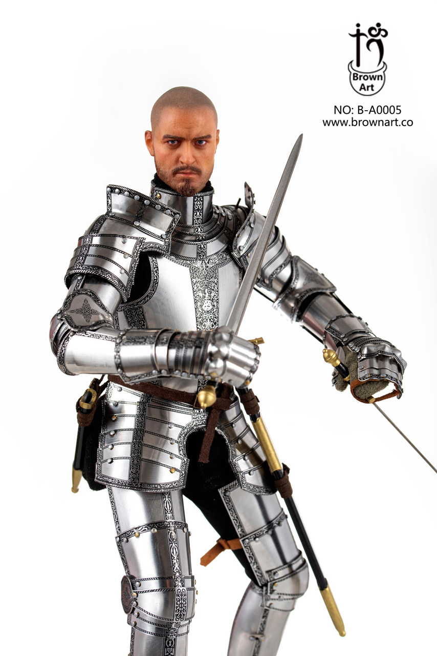 DukeofSaxony-Coburg - NEW PRODUCT: BROWN ART: THE DUKE OF SAXONY-COBURG 1548 1/6 SCALE ACTION FIGURE B-A0005M & WAR HORSE 1/6 SCALE ACTION FIGURE B-A0005H 13169