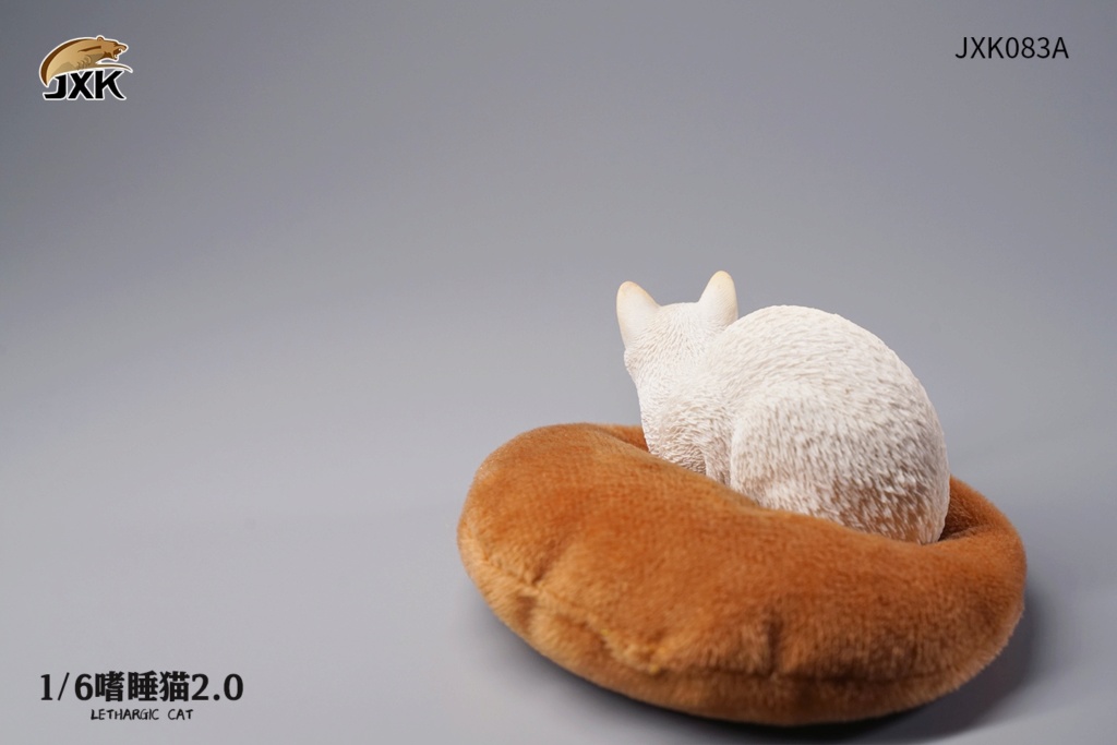 feline - NEW PRODUCT: JXK Studio: 1/6 Sleepy Cat 2.0 JXK083 Pet Static Model Figure 13175310