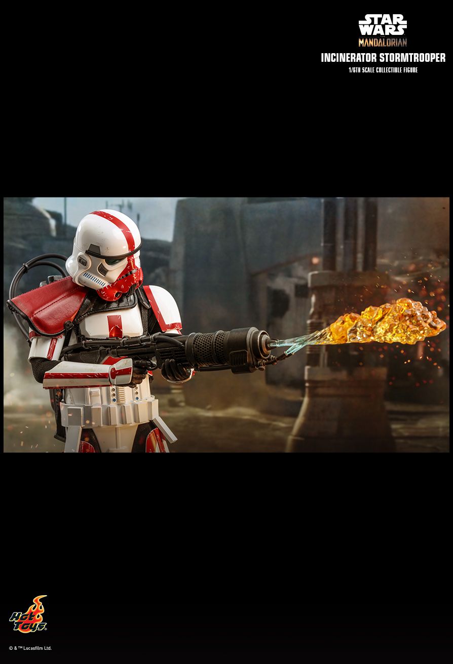 Mandalorian - NEW PRODUCT: HOT TOYS: THE MANDALORIAN INCINERATOR STORMTROOPER 1/6TH SCALE COLLECTIBLE FIGURE 13195