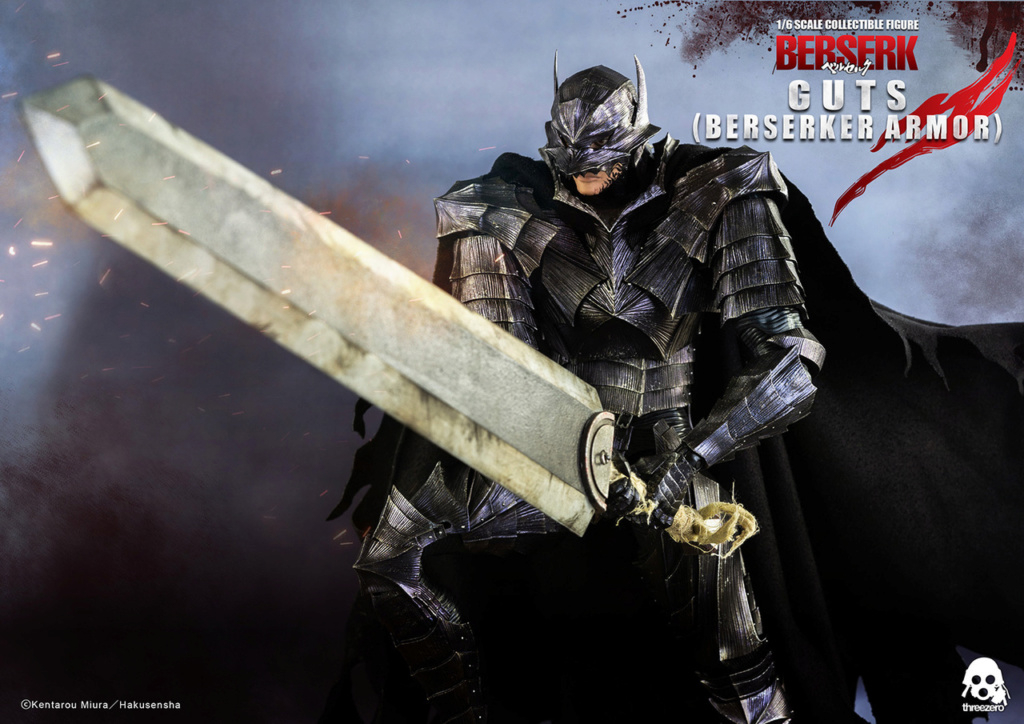 manga - NEW PRODUCT: THREEZERO: BERSERK GUTS BERSERKER ARMOR 1/6 SCALE ACTION FIGURE 13200