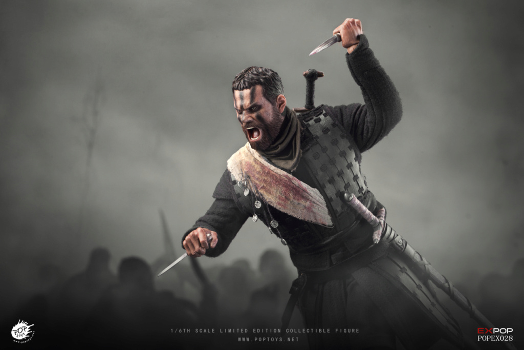 poptoys - NEW PRODUCT: POPTOYS: 1/6 Movie Series - Scottish Majestic Macbeth [Double-headed Carving] Movable (# EX028) 13230410