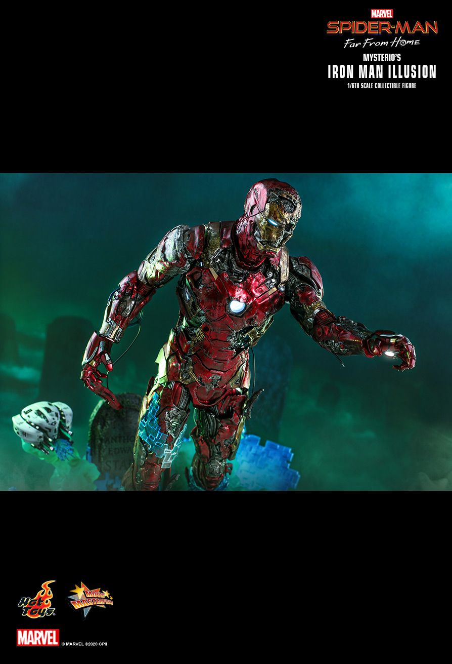 Spider-Man - NEW PRODUCT: HOT TOYS: SPIDER-MAN: FAR FROM HOME MYSTERIO’S IRON MAN ILLUSION 1/6TH SCALE COLLECTIBLE FIGURE 13234