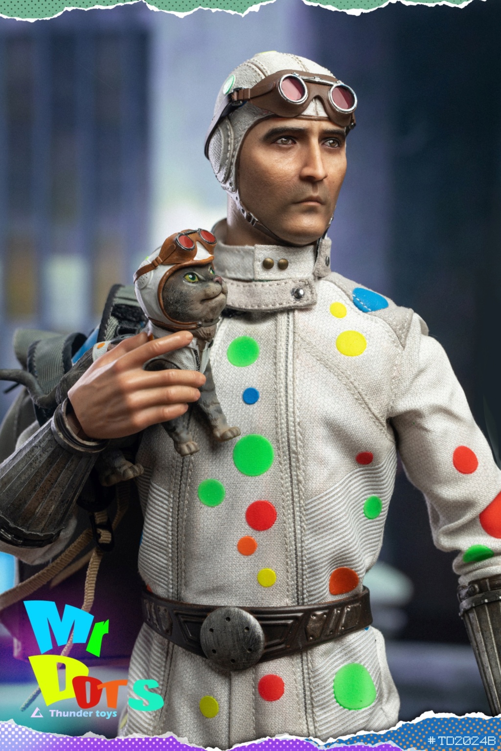 NEW PRODUCT: Thunder Toys: 1/6 Mr. Dots Action Figure (#TD2024A/B) 13295010