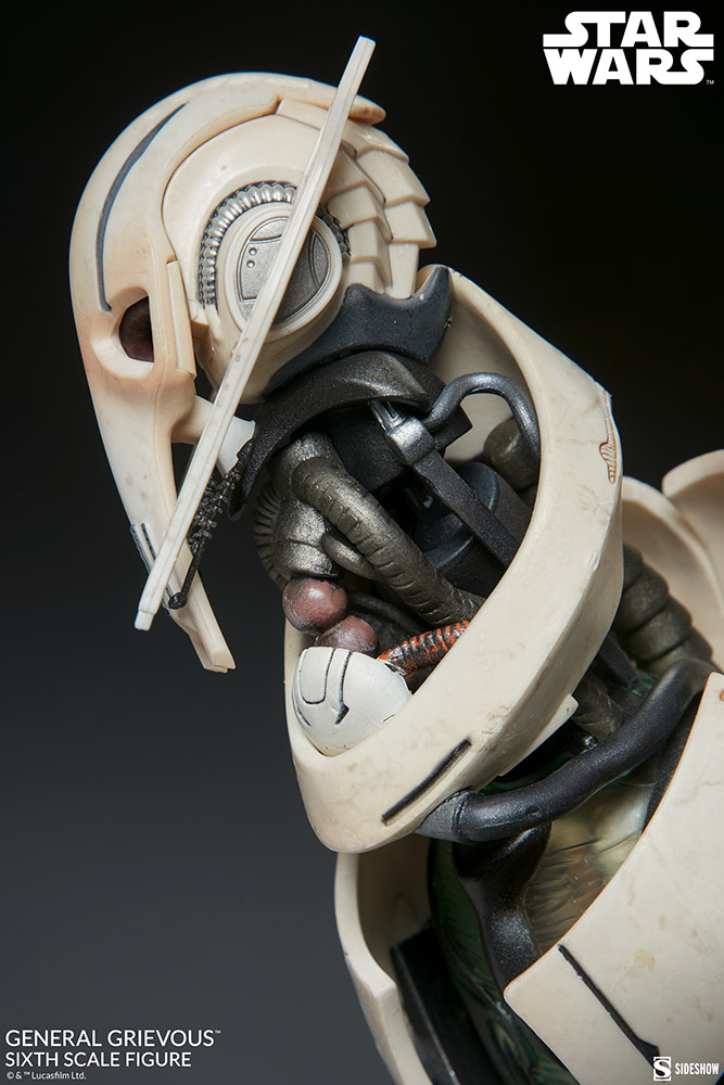 generalgrievous - NEW PRODUCT: Sideshow Collectibles: Star Wars: Revenge of the Sith: General Grievous Sixth Scale Figure 13301