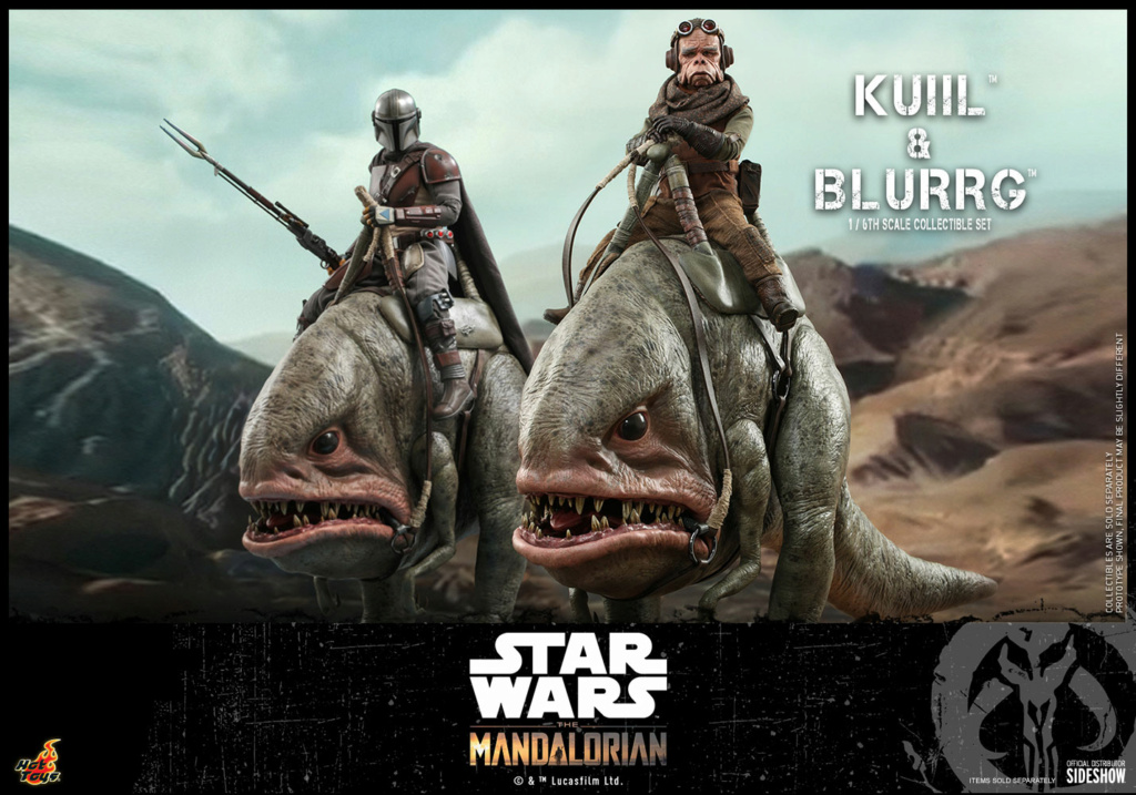 Sci-Fi - NEW PRODUCT: HOT TOYS: STAR WARS: THE MANDALORIAN: KUIIL & KUIIL & BLURG 1/6 scale figure & set 13308