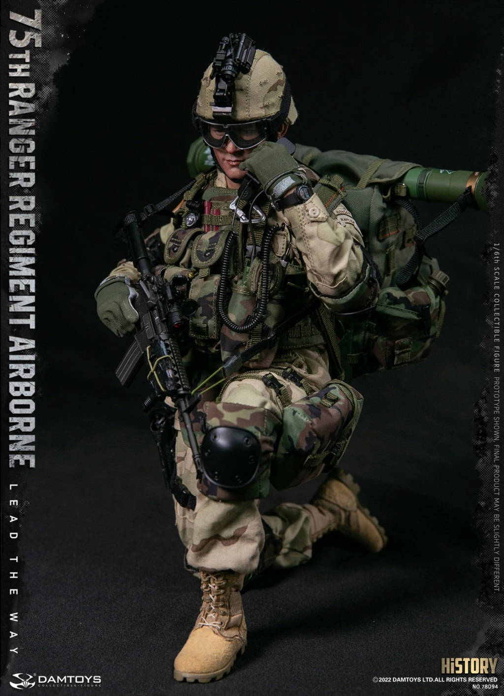 DAMTOYS - NEW PRODUCT: DAMTOYS: 78094 1/6 Scale 75th RANGER REGIMENT AIRBORNE 13315210