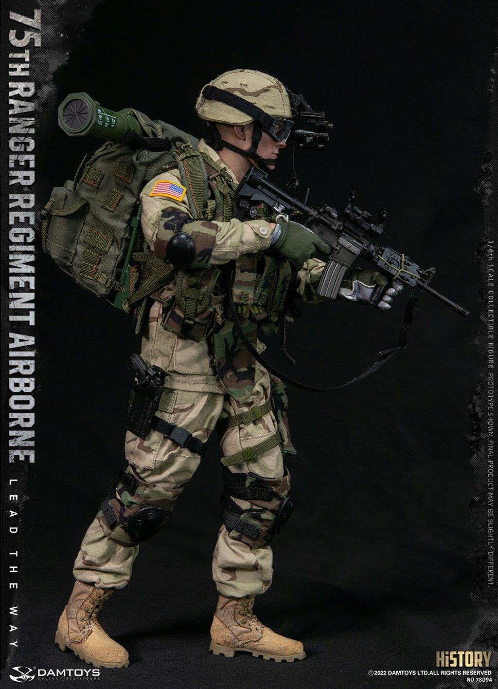 ModernMilitary - NEW PRODUCT: DAMTOYS: 78094 1/6 Scale 75th RANGER REGIMENT AIRBORNE 13315710
