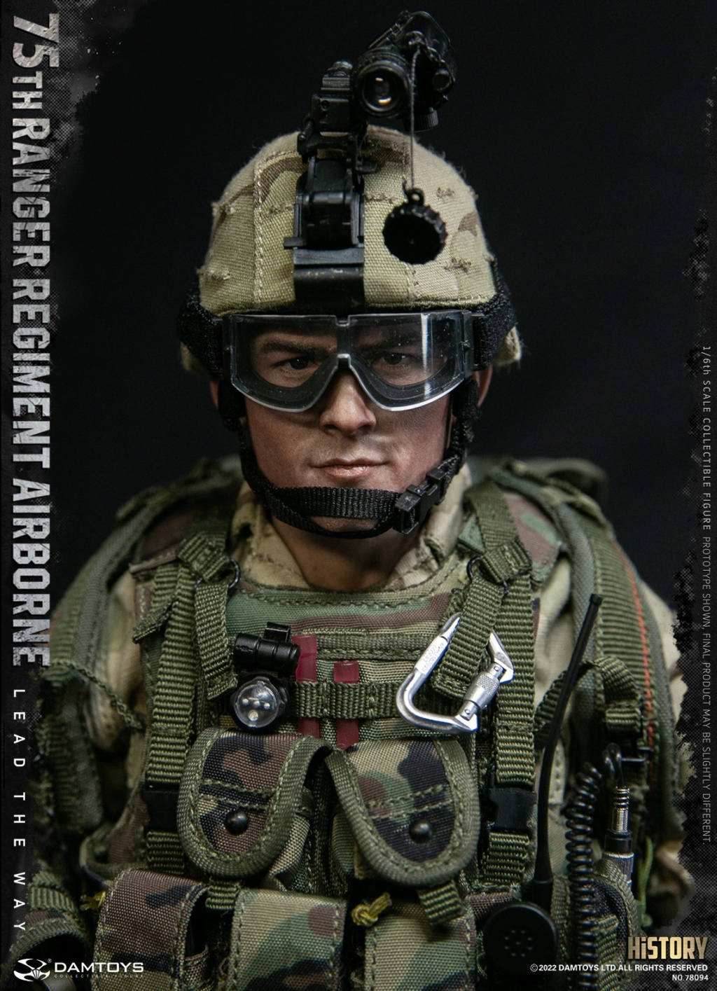 NEW PRODUCT: DAMTOYS: 78094 1/6 Scale 75th RANGER REGIMENT AIRBORNE
