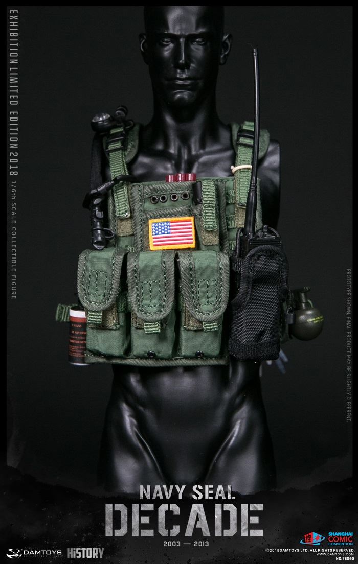 modernmilitary - NEW PRODUCT: Dam Toys 1/6th scale A Decade of Navy Seal 2003-2013 12-inch Military Action Figure 1333