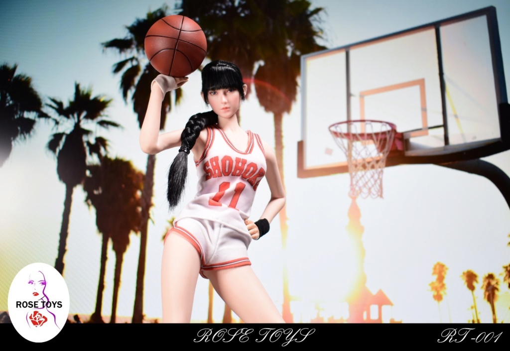 basketball - NEW PRODUCT: ROSE TOYS: 1/6 SLAM Girl Kimono Haruko Action Figure #RT001 13330010