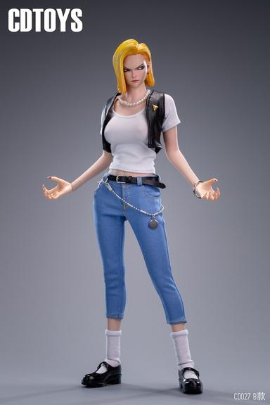 Android18 - NEW PRODUCT: CDToys: 1/6 CDTOYS CD027 Android 18 2.0 Clothes (3 options) 13332