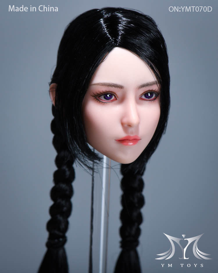 NEW PRODUCT: YMToys: 1/6 female head carving Xiaocang, Chrysanthemum, Pomelo plant version 13375613