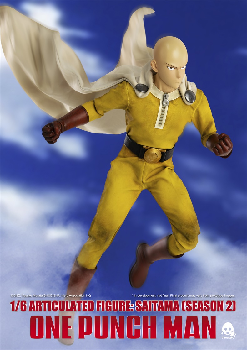 NEW PRODUCT: ThreeZero: 1/6 "One Punch Superman" Season 2 - Saitama Teacher Moves 13400010