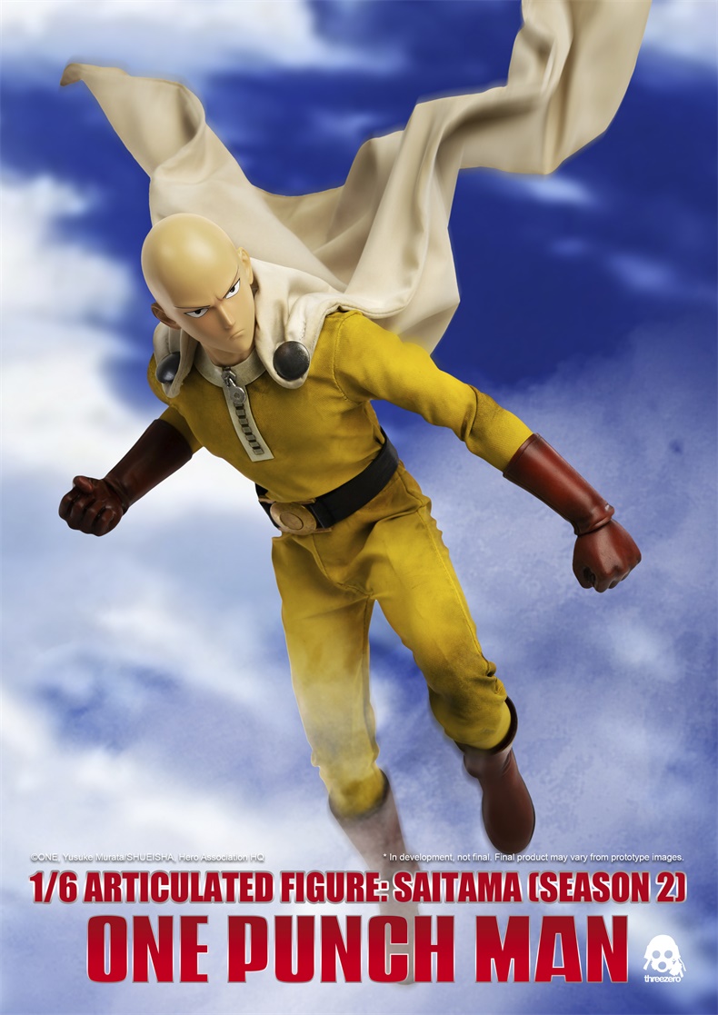 threezero - NEW PRODUCT: ThreeZero: 1/6 "One Punch Superman" Season 2 - Saitama Teacher Moves 13400210