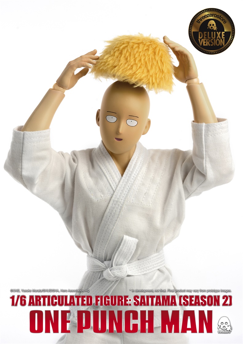 NEW PRODUCT: ThreeZero: 1/6 "One Punch Superman" Season 2 - Saitama Teacher Moves 13401010